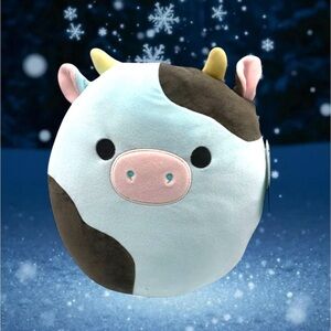 Squishmallows Cillian the Blue Cow 11" NWT Legendary Farm Barnyard Squad